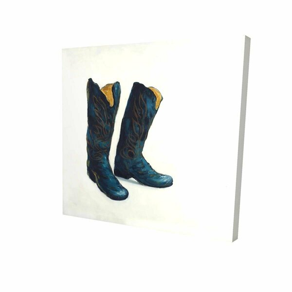 Fondo 32 x 32 in. Leather Cowboy Boots-Print on Canvas FO2793407